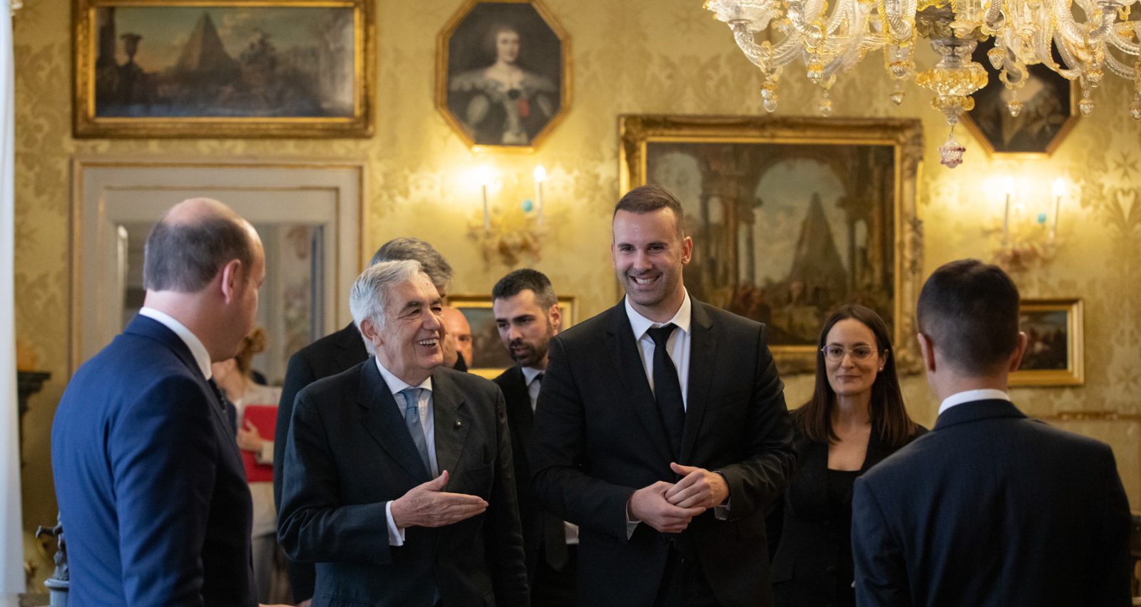 The Grand Chancellor of the Sovereign Order of Malta receives the Prime Minister of Montenegro