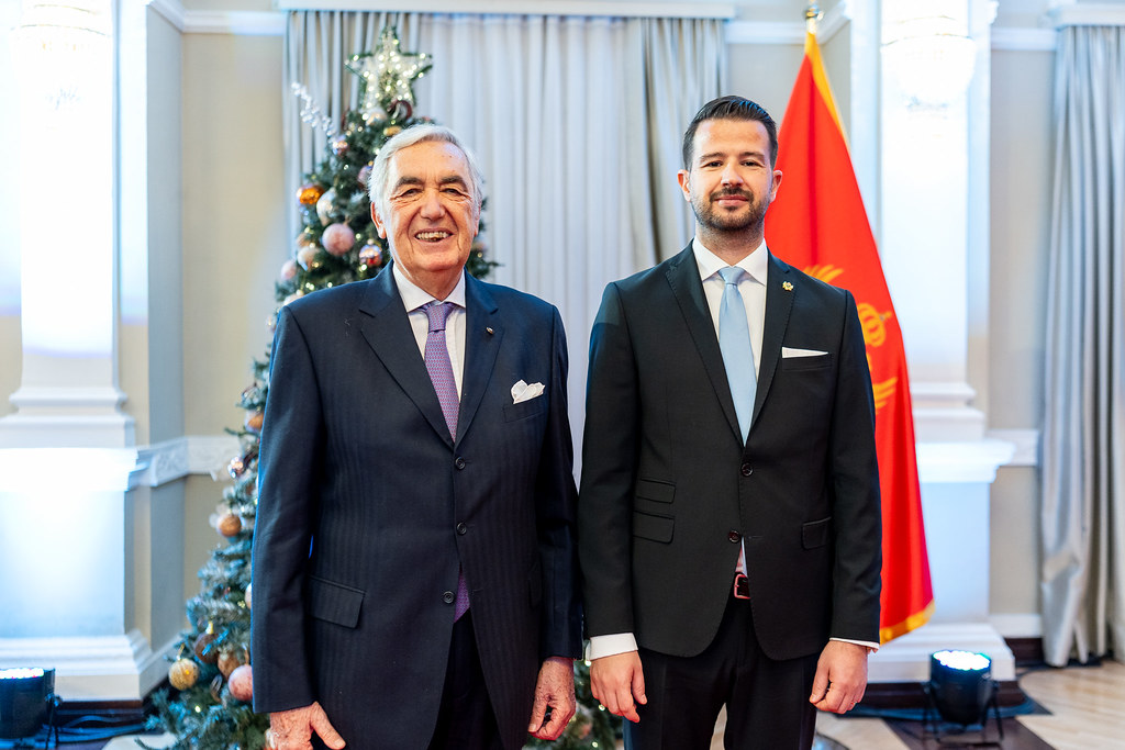 Ambassador Narciso Salvo di Pietraganzili Attends Presidential Reception for Diplomatic Corps in Cetinje