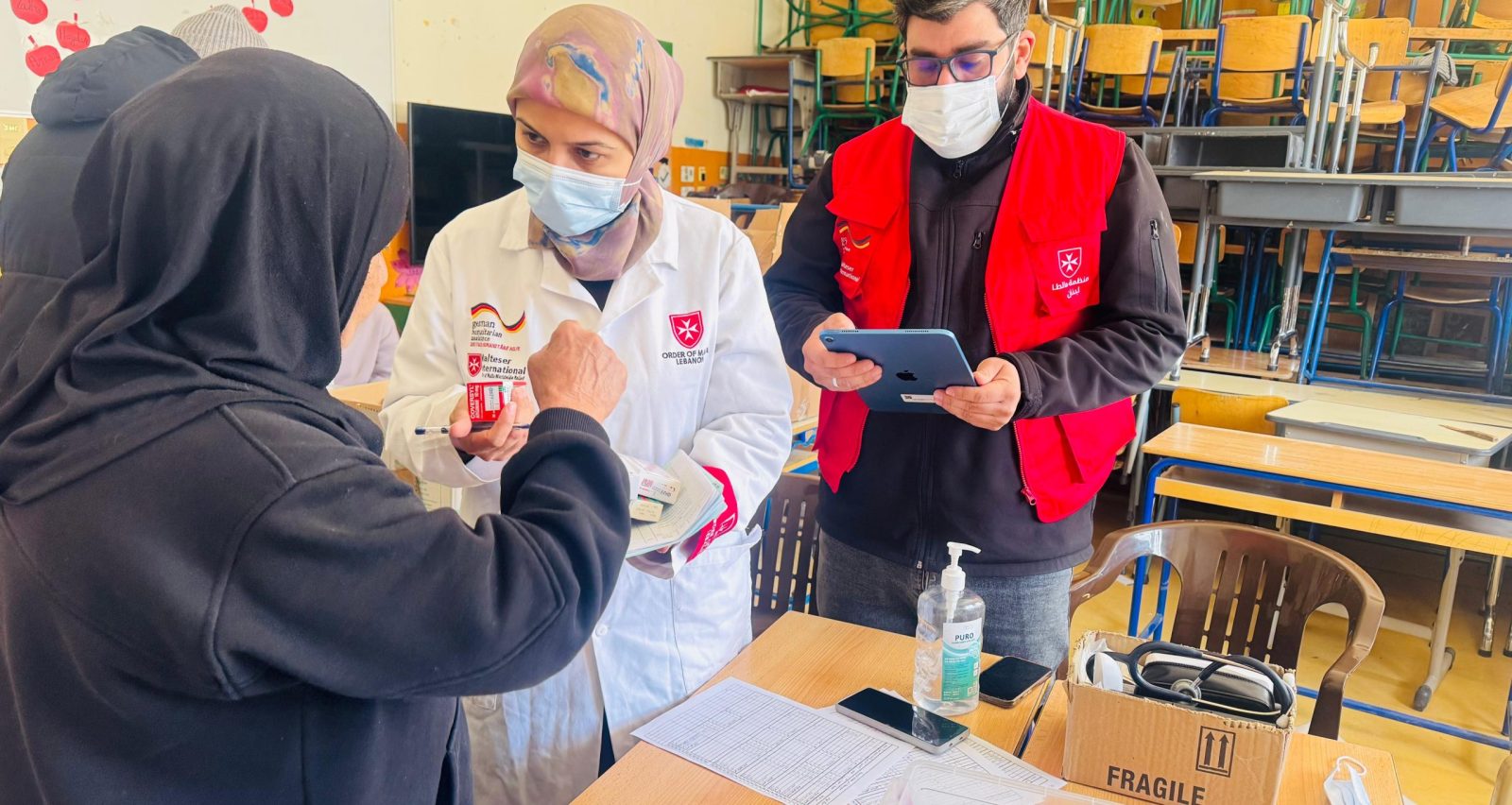 Crisis in the Middle East: Order of Malta continues its commitment in the region