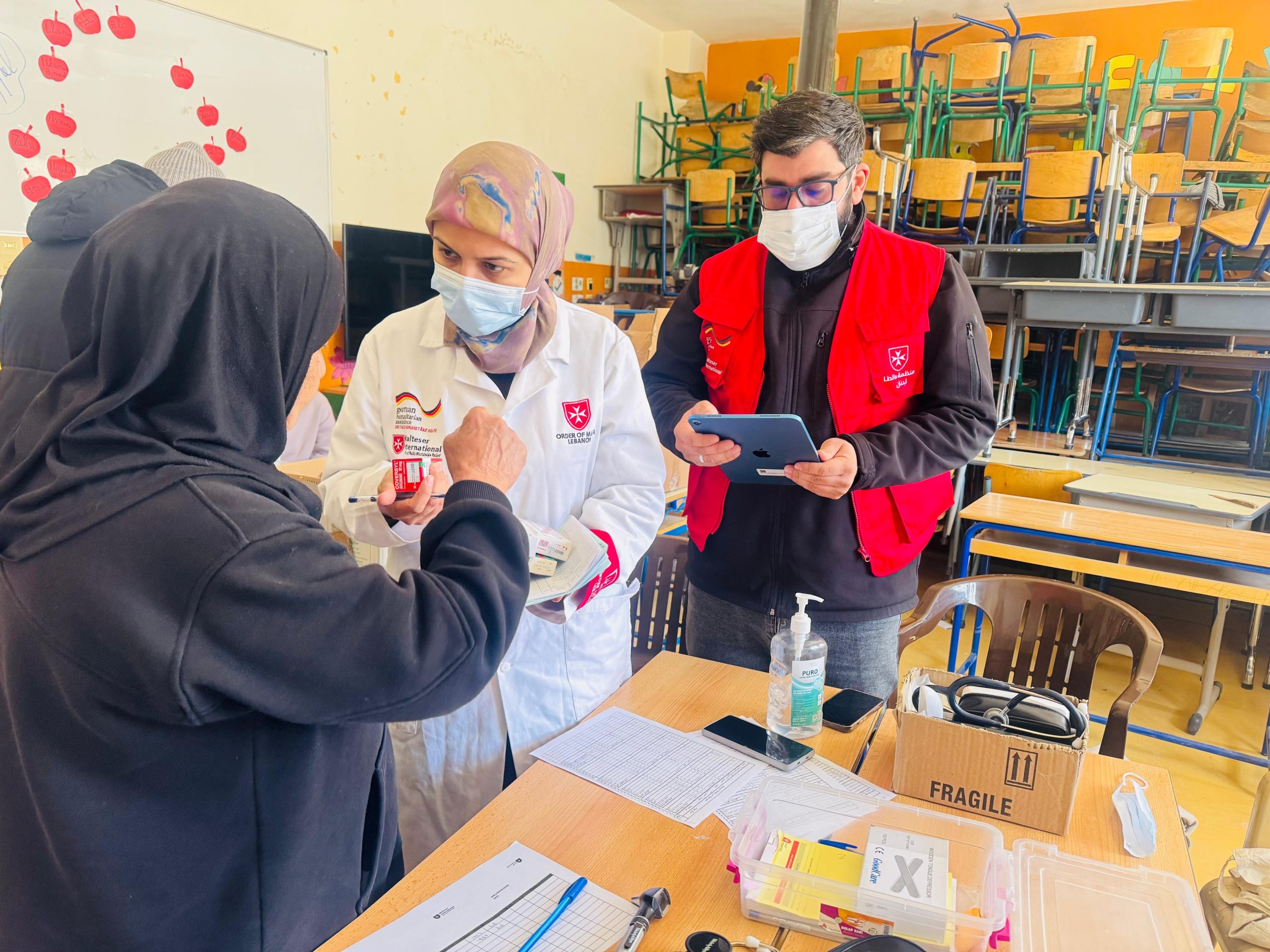 Crisis in the Middle East: Order of Malta continues its commitment in the region