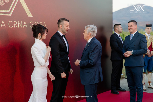 Ambassador Narciso Salvo di Pietraganzili attends Official Ceremony marking the 20th Anniversary of Montenegro’s independence