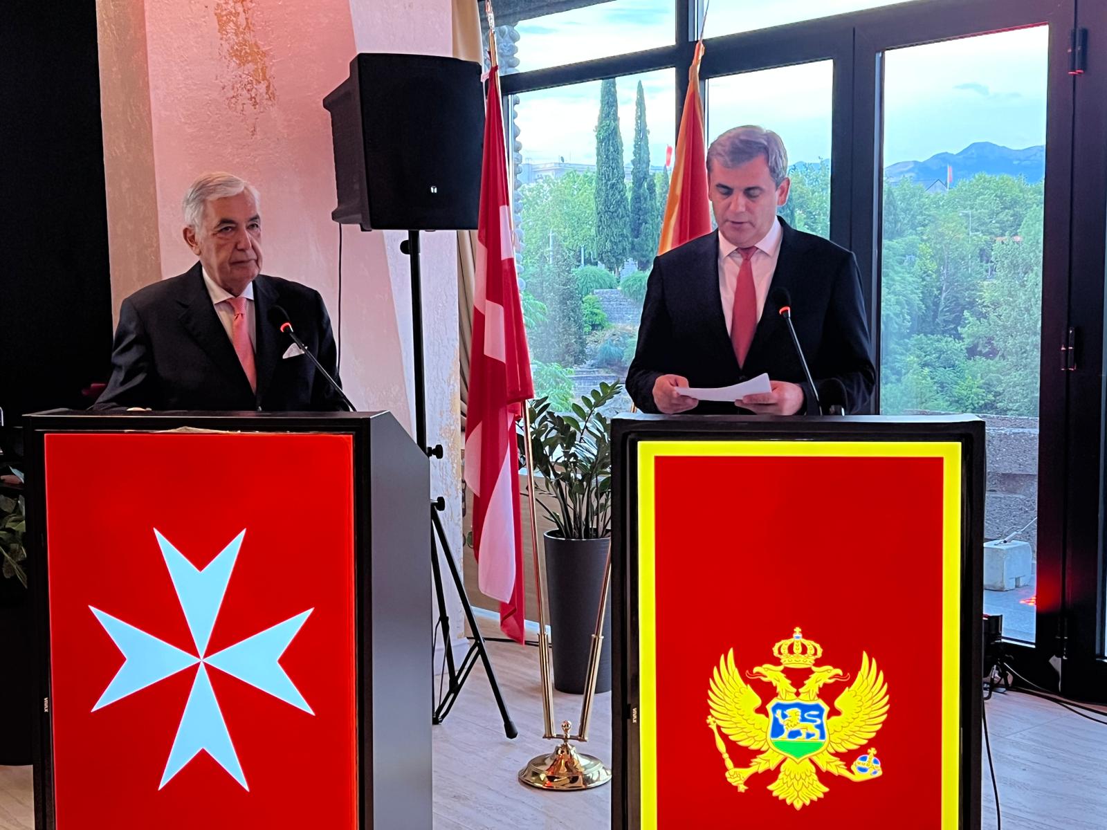 The Embassy of the Sovereign Military Order of Malta to Montenegro celebrated the Feast of Saint John the Baptist