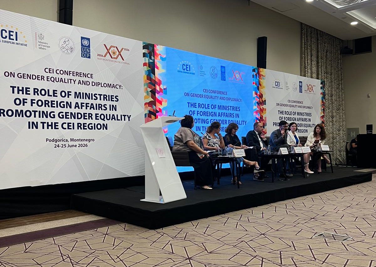 The Sovereign Military Order of Malta contributes to CEI Conference on Gender Equality and Diplomacy in Podgorica