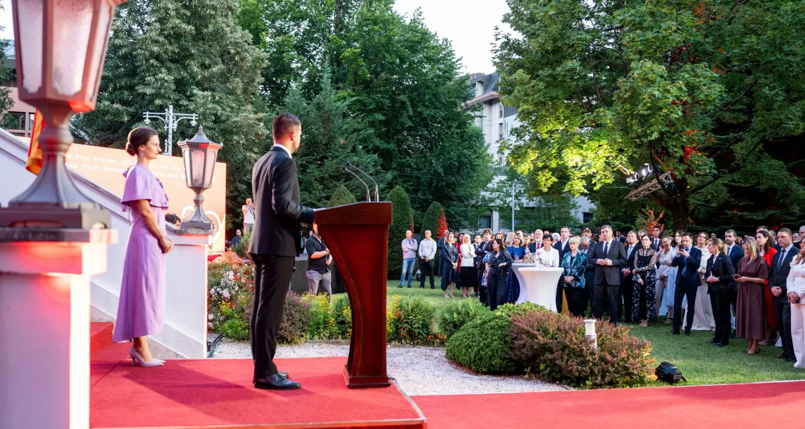 Ambassador Narciso Salvo di Pietraganzili Attends the State Reception Marking the Statehood Day of Montenegro
