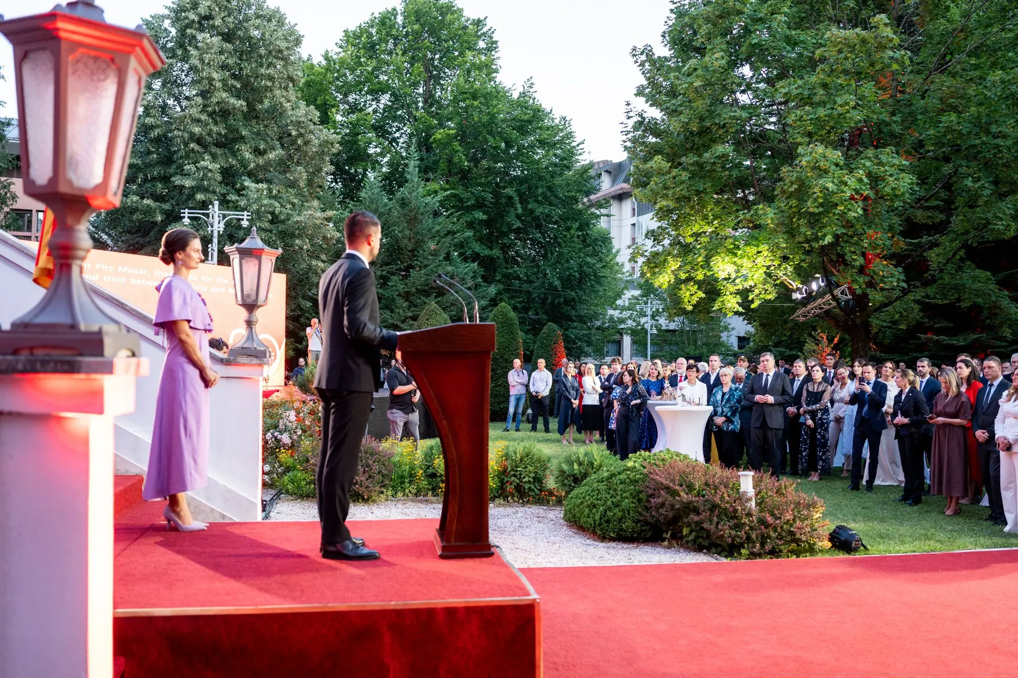 Ambassador Narciso Salvo di Pietraganzili Attends the State Reception Marking the Statehood Day of Montenegro